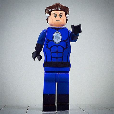 Reed Richards Mr Fantastic Fantastic Four Custom Lego Flickr