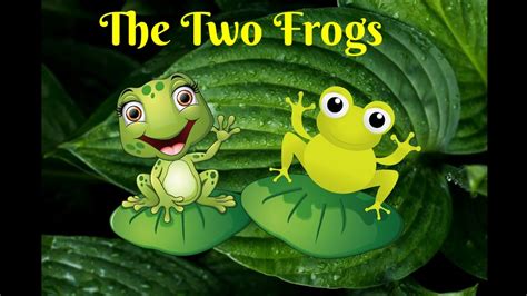 The Two Frogs Cartoon Story Best Animated Moral Story For Children