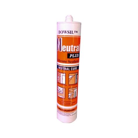 White Dowsil Neutral Plus Silicone Sealant At Rs 165bottle In Mumbai Id 24165024391