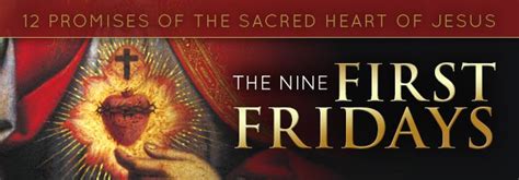 The Nine First Fridays Devotion Our Lord Jesus Christ Anf Articles