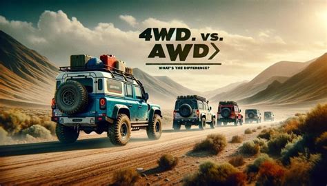 4WD vs. AWD: Understanding the difference | Hamer 4x4