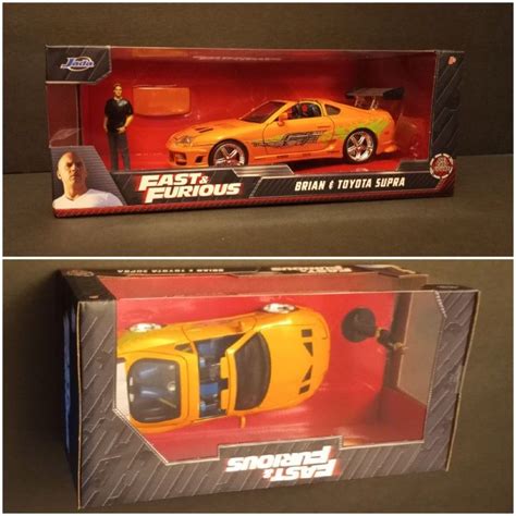 Jada Fast Furious Brian Toyota Supra 1 24 Toyota Supra Toy Car