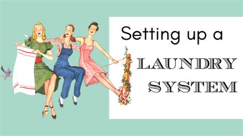 setting   laundry system life  dee