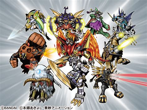 Ten Legendary Warriors | DigimonWiki | Fandom