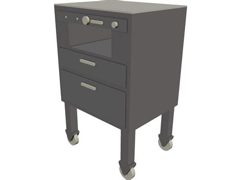 Hospital Bedside Console 3d Model 3dcadbrowser