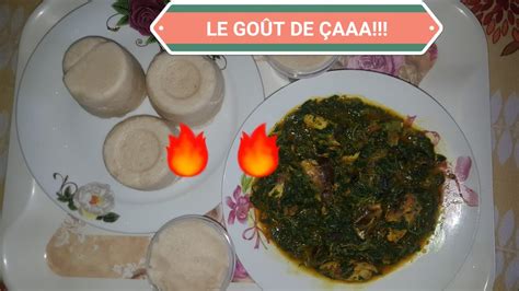 Faire Akoum La Pate Made In Togo Accompagn E D Une Sauce D Ad M De