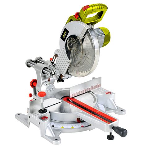 Tolhit 255mm 1800W Motor Wood Aluminum Cutting Sliding Miter Saw