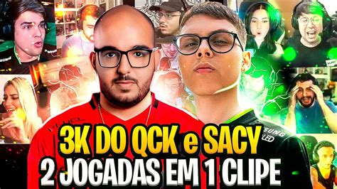 Rea O Dos Streamers Ao Qck Salvando O Eco Um K E Sacy K Contra