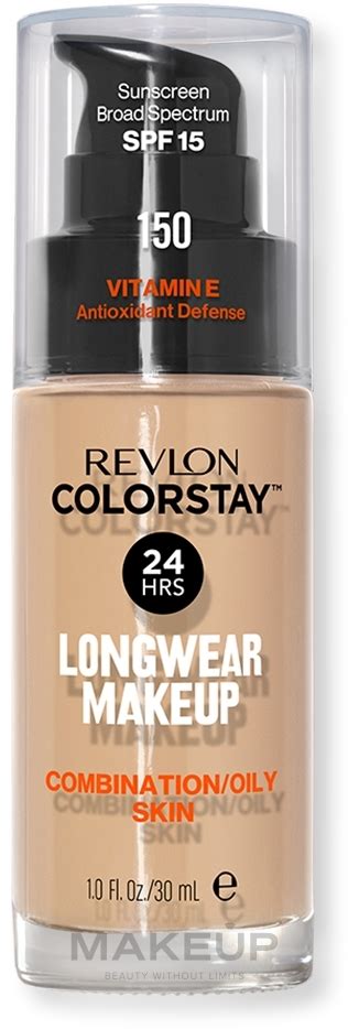 Revlon Colorstay Longwear Mekeup Vitamin E Combination Oily Skin Spf 15