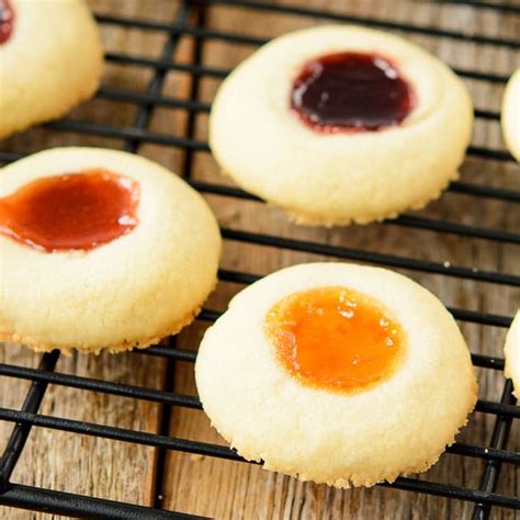 Jam Filled Butter Cookies Magnolia Days