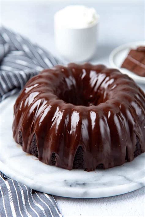 The Best Glazed Chocolate Bundt Cake Recipe The Flavor Bender