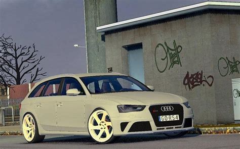 Audi Rs4 Car Mod 1 25 Ets2 Mods Euro Truck Simulator 2 Mods