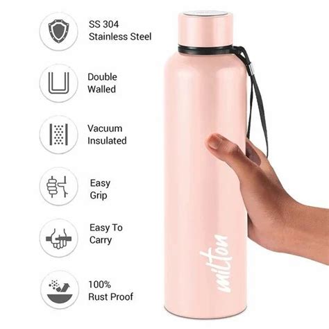 1000ml Milton Aura Thermosteel Water Bottle At Rs 757 Piece Dhebar