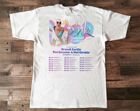 P Nk Pink Singer Summer Carnival 2023 Tour Shirt Summer Carnival Tour