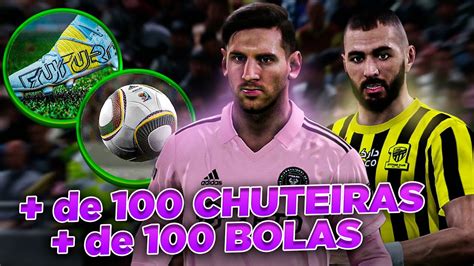 O MELHOR PATCH para PES 2021 PC BRASILEIRÃO 100 7 MIL FACES 1OO