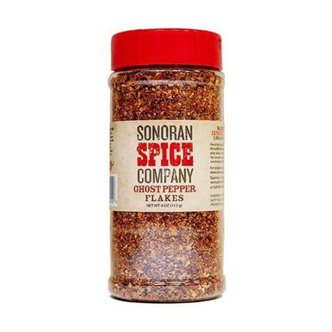 Ghost Pepper Flakes Bhut Jolokia Ghost Pepper Flakes Sonoran Spice 4 Oz