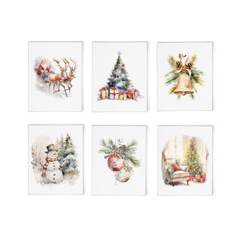 Christmas Cards Boxed - Etsy