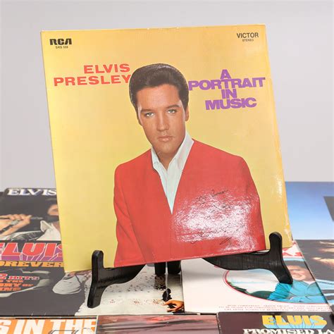 Bilder F R Elvis Presley Lp Skivor Auctionet