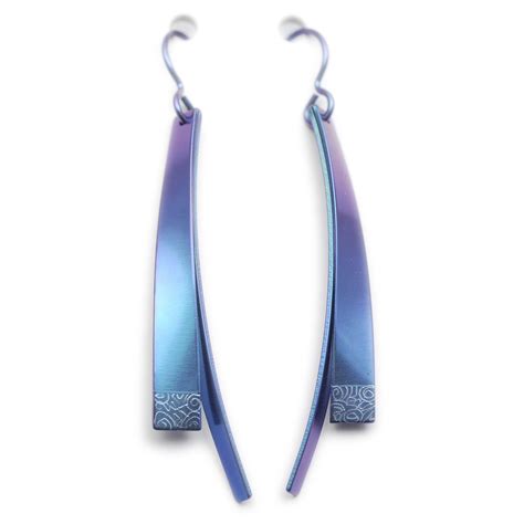 Titanium Earrings “Dangle One” – Atelier22