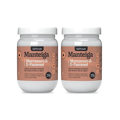 Manteiga Murumuru E D Pantenol Soft Hair Kit Un Loja Soft Hair