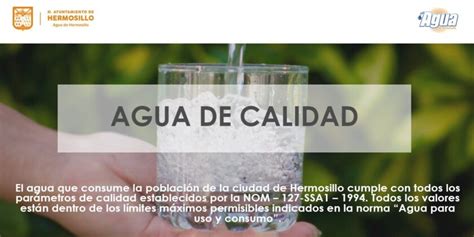 Agua De Hermosillo Calidad Del Agua