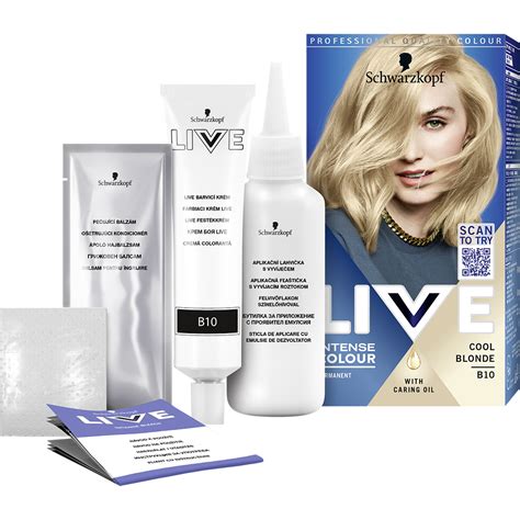 Vopsea De Par Permanenta Schwarzkopf Live B Cool Blonde Ml