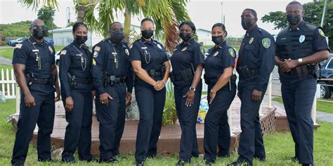 V I Police Department Unveils New Uniforms St John Tradewinds News