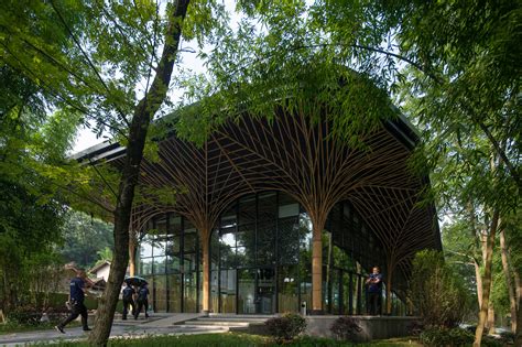 Qionglai Bamboo Pavilion By Uno Architects Lin Rong Studio Swjtu