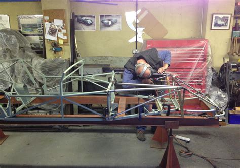 Lotus 11Chassis repair - Riversdale Restoration