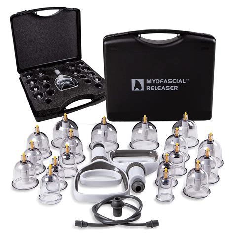 Buy Myofascial Releaser Professional Cupping Therapy Set - 18 Multi ...