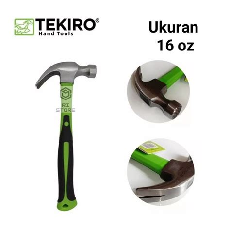 Jual TEKIRO Palu Kambing 16 OZ Claw Hammer Shopee Indonesia