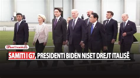 Samiti I G Presidenti Biden Niset Drejt Italis Udh Heq Sit E