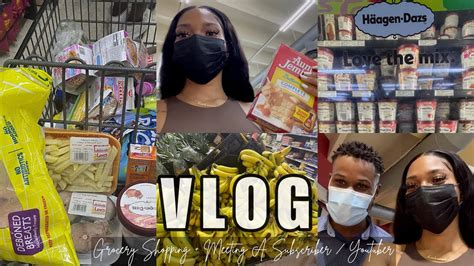 VLOG Grocery Shopping Meeting A Subscriber Youtuber MedzNora