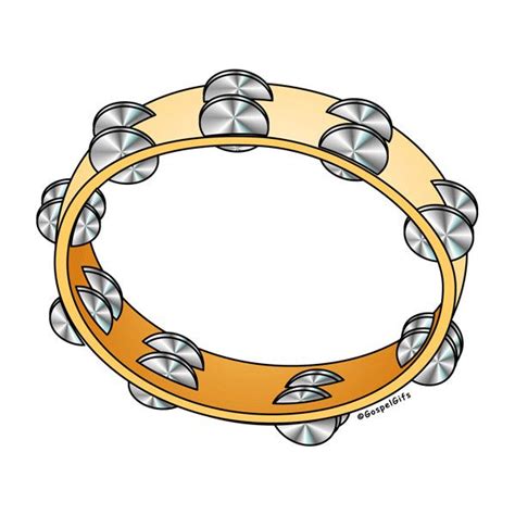 Tambourine Clipart