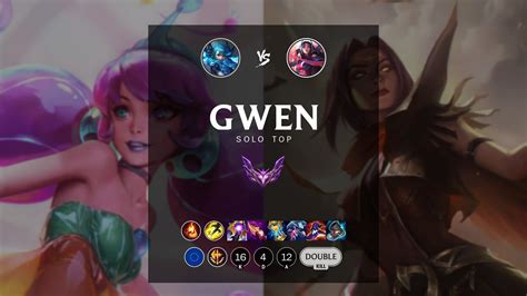 Gwen Top Vs Irelia EUW Master Patch 12 8 YouTube