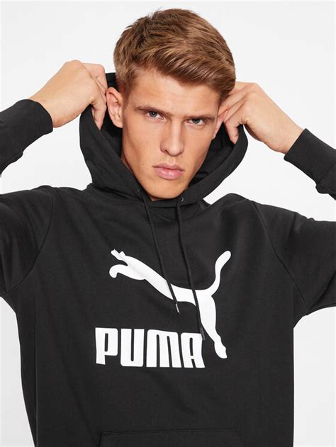 Puma Bluza Classics Logo 530084 Czarny Regular Fit Modivo Pl