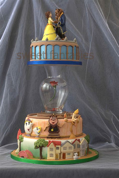 Sweet Fantasies Cakes Beauty And The Beast Wedding Cake