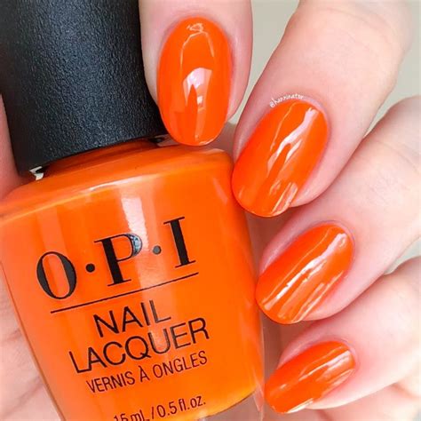 Hanninator Nail Art Swatches Tutorials Orange Nail Polish Nail