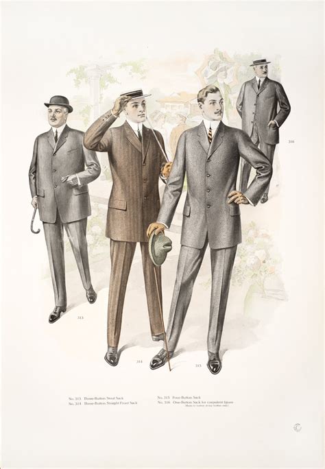 Style Through The Decades 1910s Men The Linc