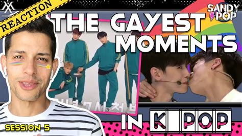 The Gayest Moments In Kpop Reaction Session 5 Monsta X Highlight 🏳