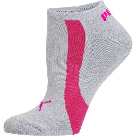 Puma Bamboo Womens No Show Socks 3 Pack Ebay