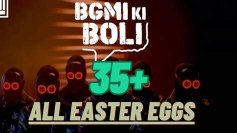 All 35 Bgmi Ki Boli Easter Eggs Bgmikiboli Bgmikibolichallenge Bgmi