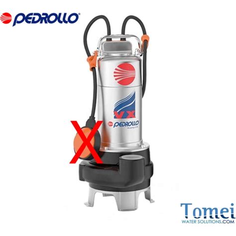 Pedrollo Vx Vortex Submersible Pumps For Sewage Water Vx Kw