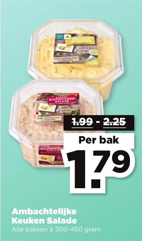 Ambachtelijke Keuken Salade 300 450 Gram Aanbieding Bij PLUS