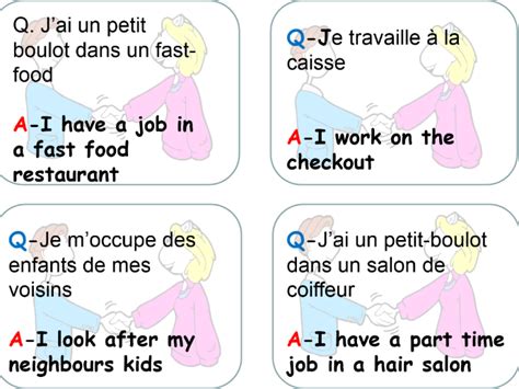 Ks4 French Bundle Of Resources For Revision Lessons Including Numbers Part Time Job Present