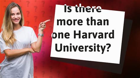 Is There More Than One Harvard University Youtube