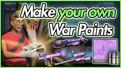 Make Test And Upload Custom Tf2 War Paints Start To Finish 2020 Youtube