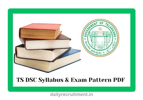 TS DSC SGT SA Syllabus Exam Pattern 2024 New Get TSDSC SGT