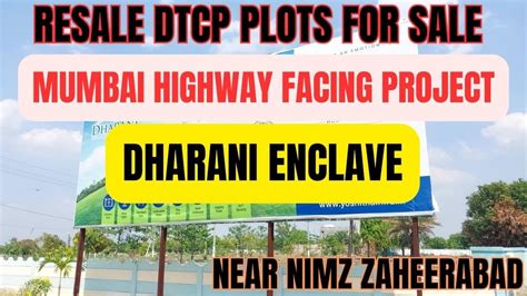 Resale Dtcp Plots For Sale Mumbai Highway Facing Dharani Enclave