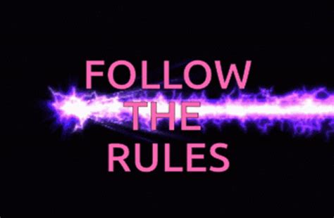 Follow The Rules GIF - FollowTheRules - Discover & Share GIFs